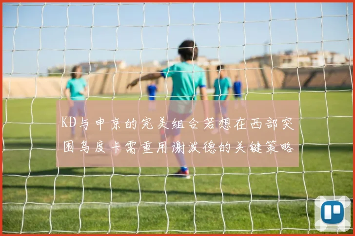 KD与申京的完美组合若想在西部突围乌度卡需重用谢泼德的关键策略